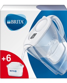 Britta Marella Blanca Jarra de agua filtrada pack ahorro
